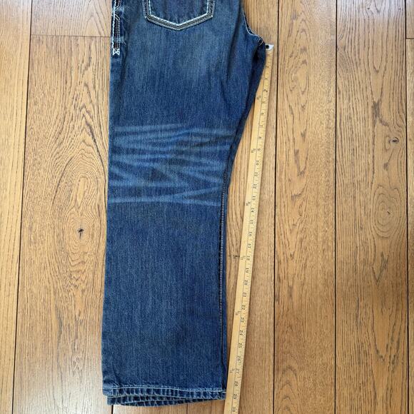 Ariat M4 Low Rise Coltrane Relaxed Boot Cut Jeans Mens SZ 32X30 - Picture 7 of 8